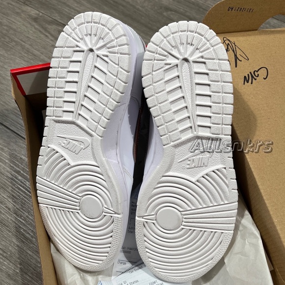 Nike Dunk Low White Rose Gold GS - Picture 11 of 11